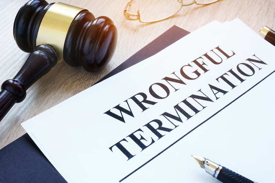 wrongful termination paperwork