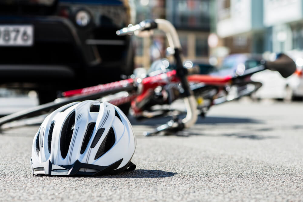Bicycle accident in Redwood City CA