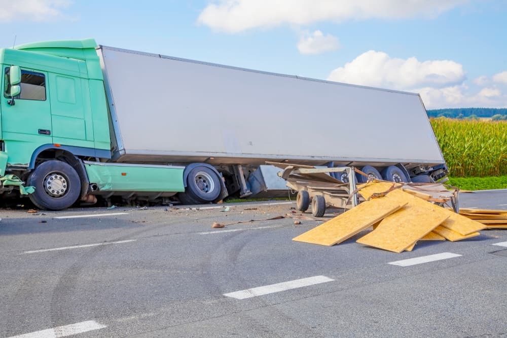 Cargo Truck Accident