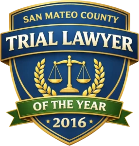San Mateo County Trial Lawyer of the Year 2016